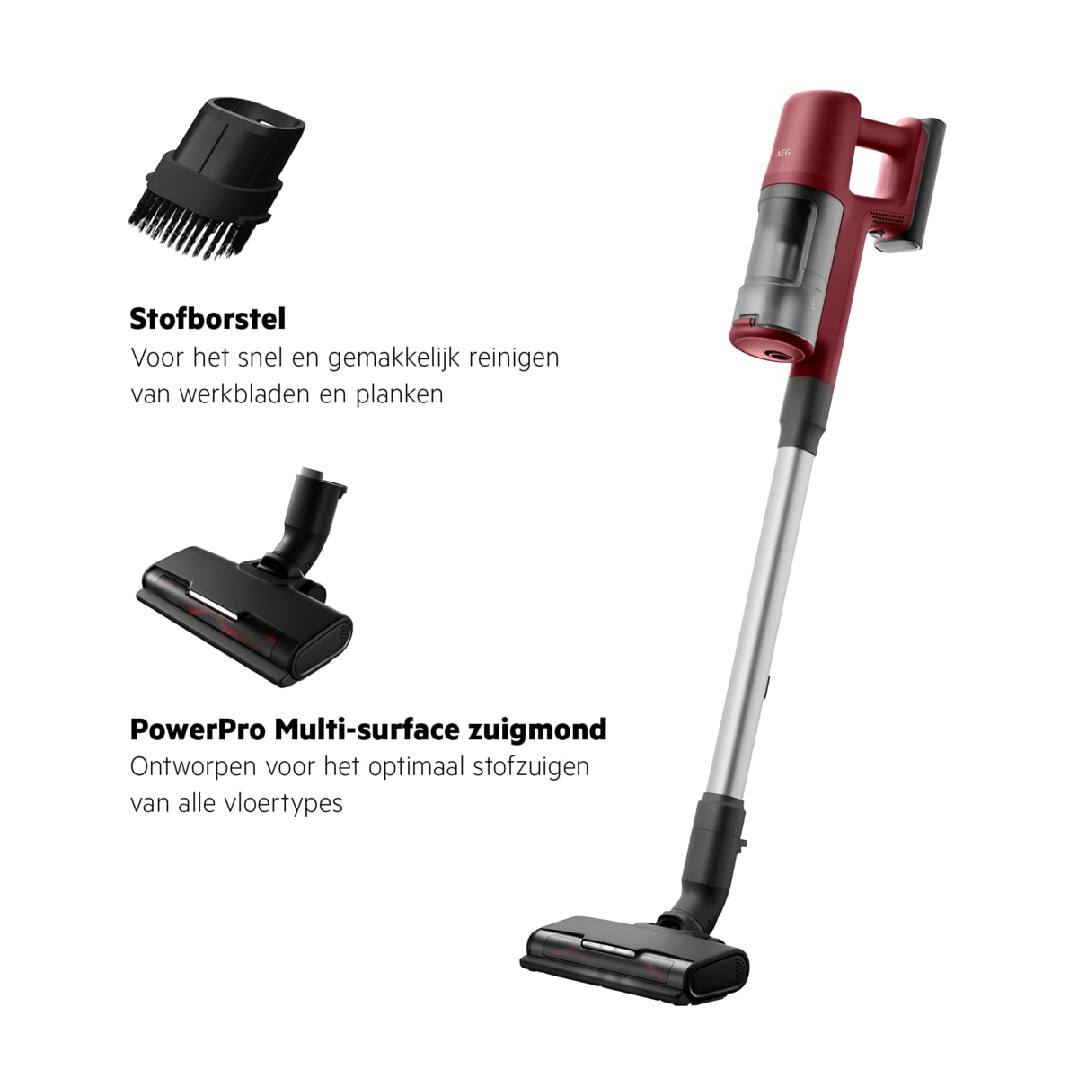 AEG - Steelstofzuiger - AP61CB21DR