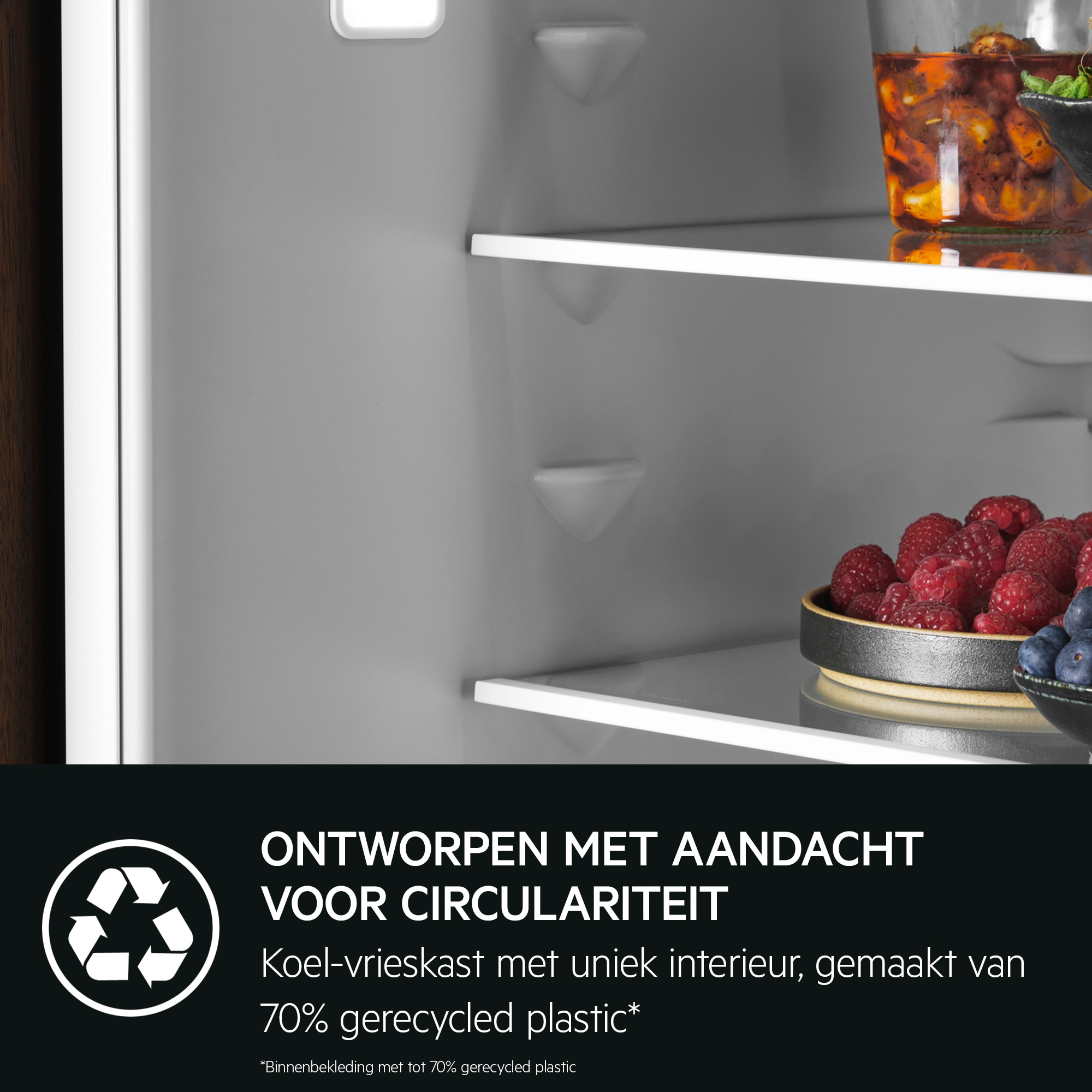 AEG - Inbouw koel-vriescombinatie - NSC7P751CS