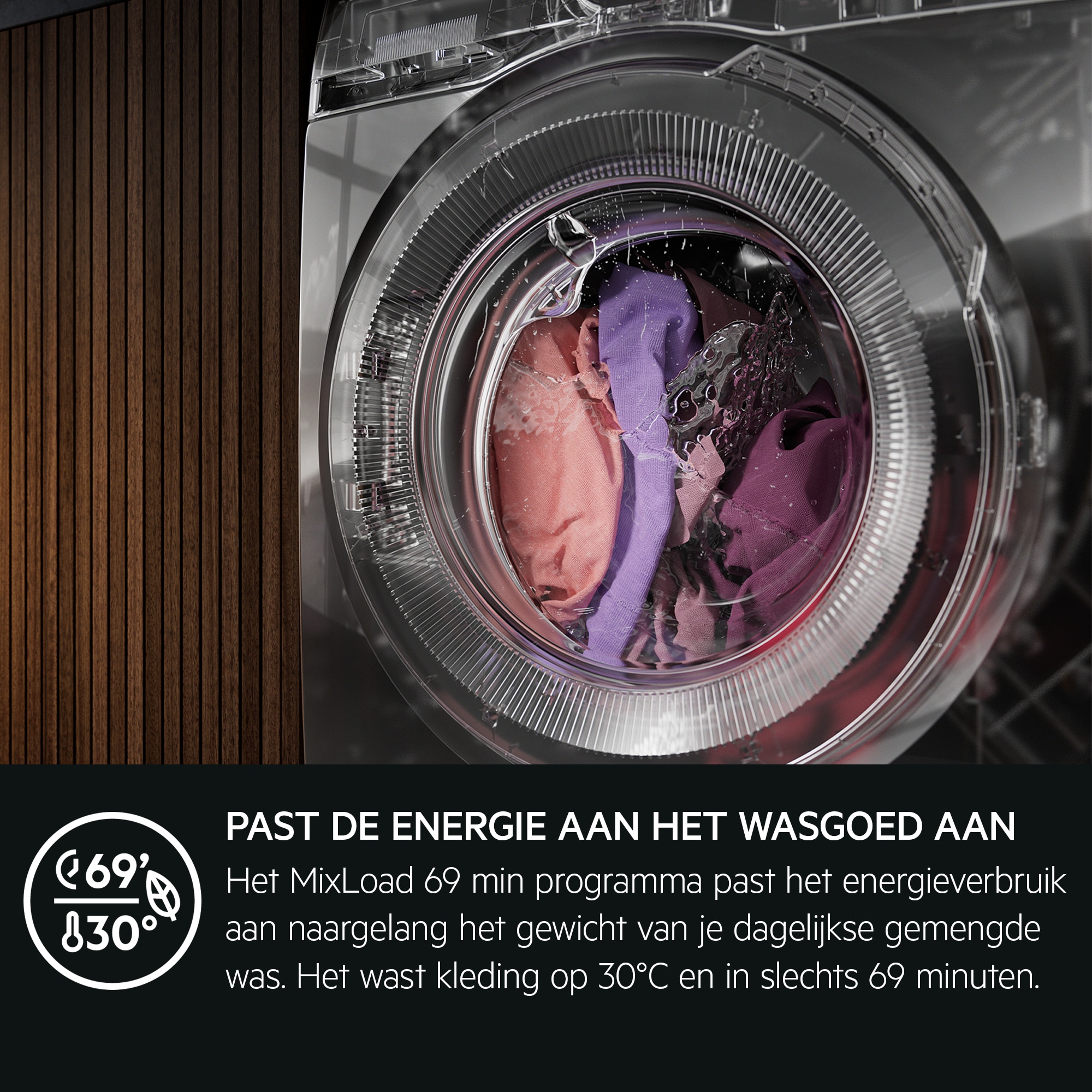 AEG - Wasmachine voorlader - LR7696UD4