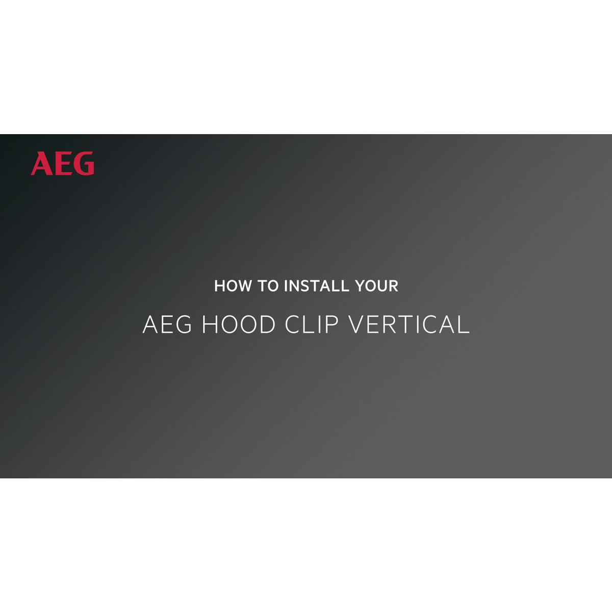 AEG - Wandafzuigkap - DVE5961HB